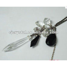 Crystal jewelry necklace